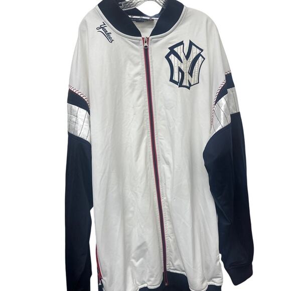 New York Yankees Jacket Cooperstown Collection 5XL Wright & Ditson Baseball MLB - Picture 1 of 9